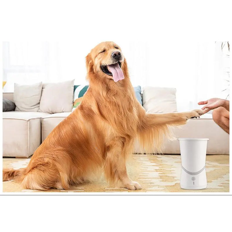 Automated Canine Paw Cleaning Device